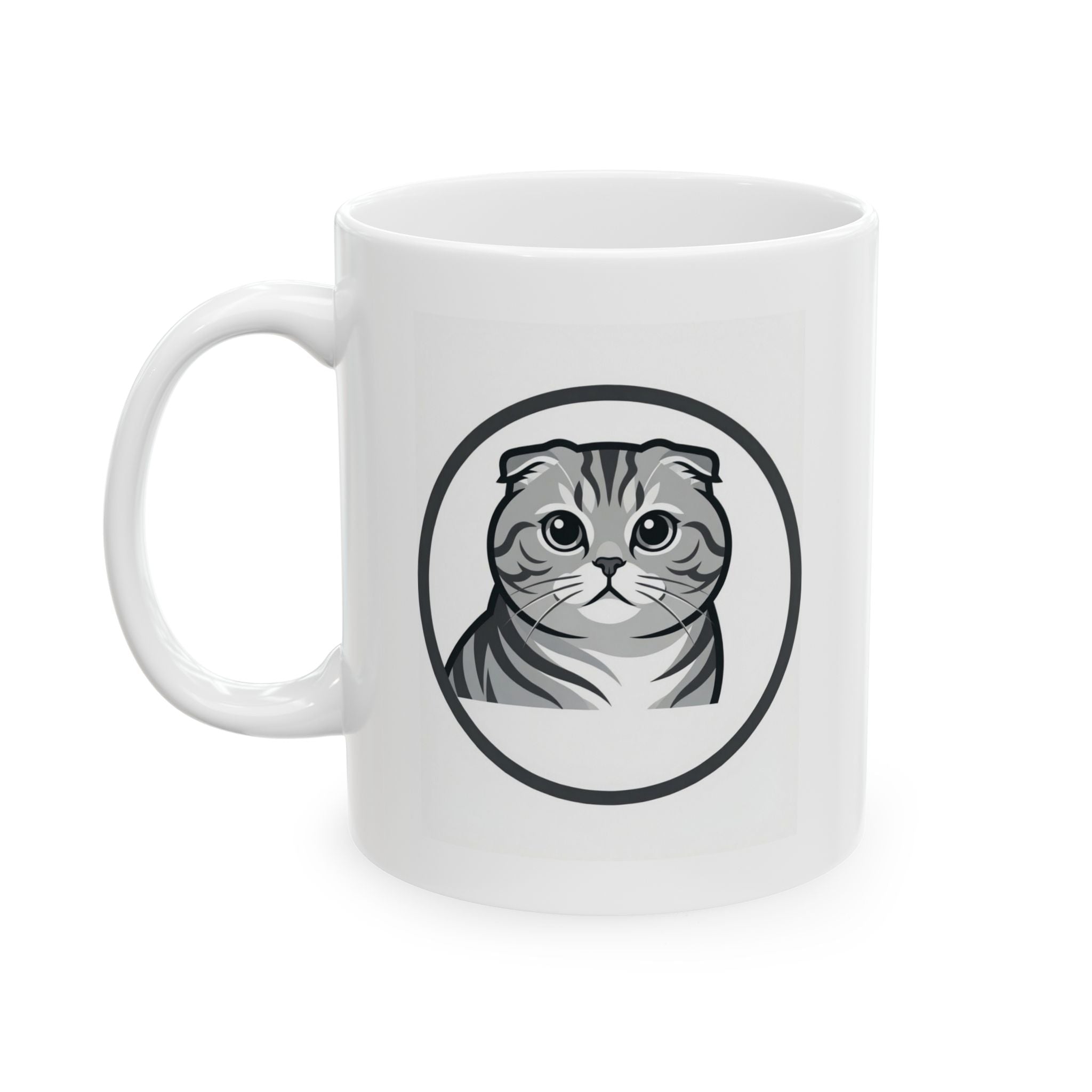 YouTube Cat Ceramic Mug — Loges_Knowges_Animogues Fan 11oz