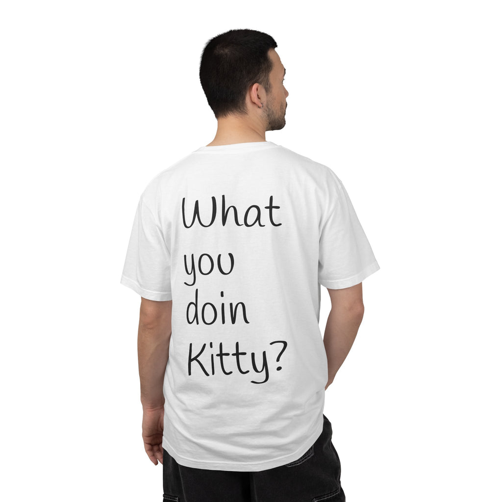 "What You Doin Kitty?" T-Shirt — Cat Meme Tee Inspired by Myla (YouTube Short)